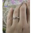 แหวนทองคำขาว แหวนเพชร แหวนคู่ แหวนแต่งงาน แหวนหมั้น - R1234DWG